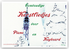Eenvoudige kerstliedjes voor piano en keyboard